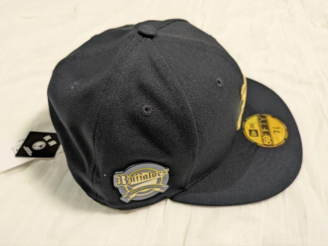 Buffaloesスポンサーワッペン付きオーセンティックキャップ （7 3/8）