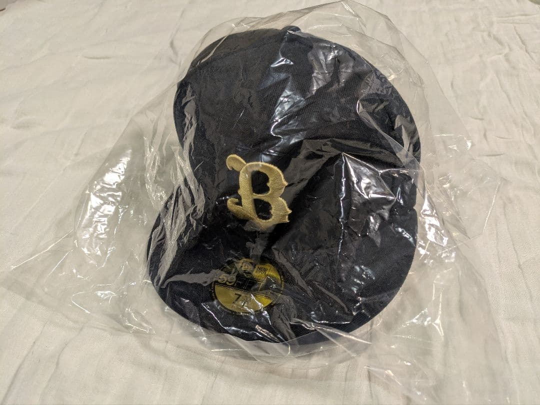 Buffaloesスポンサーワッペン付きオーセンティックキャップ （7 3/8）