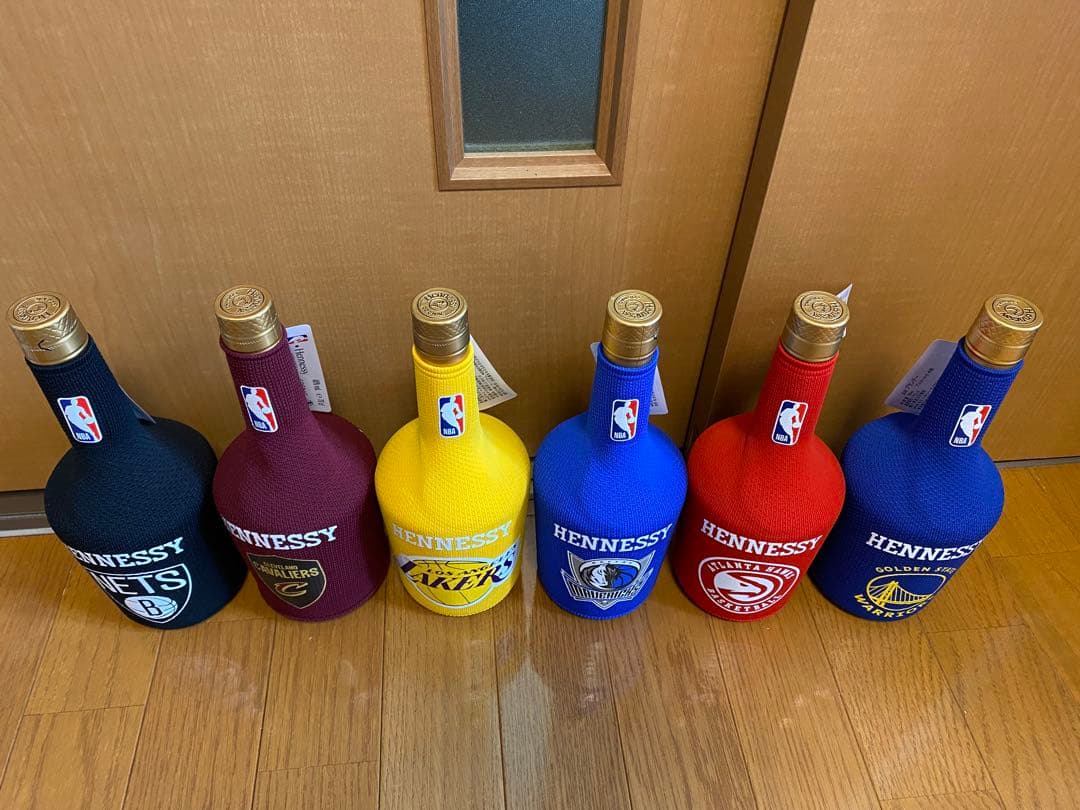 Hennessy NBAチームボトルセット 6本　限定　早い者勝ち