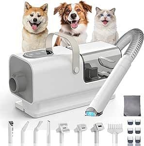 犬用バリカン ペット用バリカン 猫美容器 ペットグルーミングセット 超強力吸引