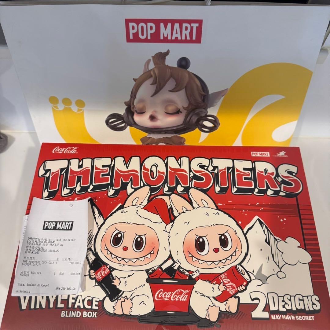 【正規品】THE MONSTERS ラブブ コカコーラ　POPMART