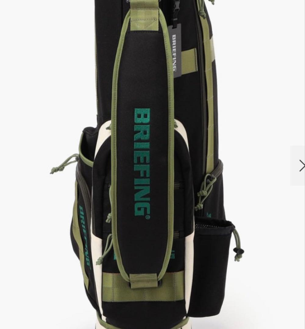BRIEFING ゴルフバッグ CR-8 ブラック×アイボリー