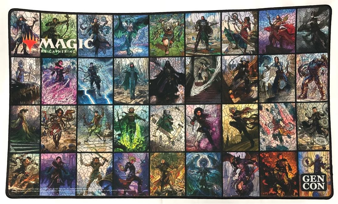 mtg プレイマット 灯争大戦 プレインズウォーカー ニコルボーラス リリアナ他