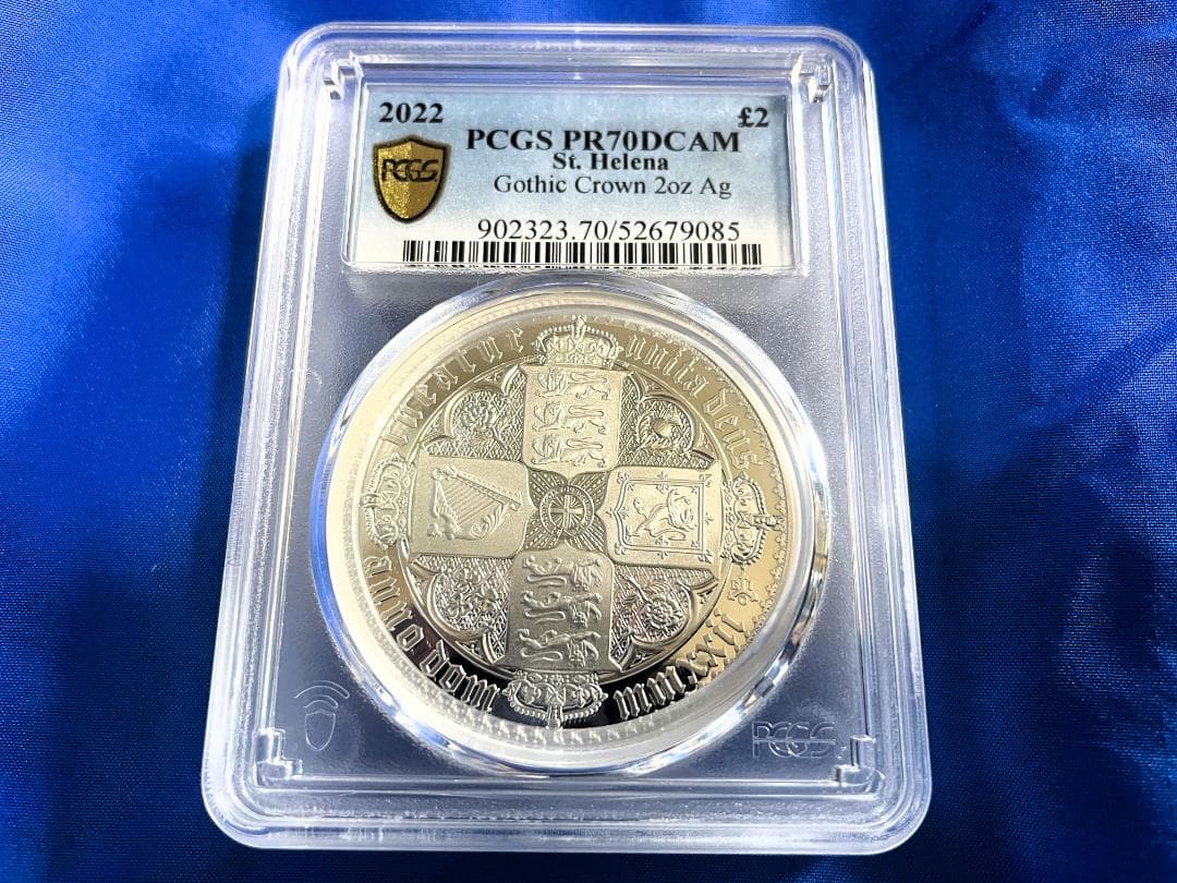 2022マスターピースゴシッククラウン2oz銀貨 PR70 (新品未使用)169