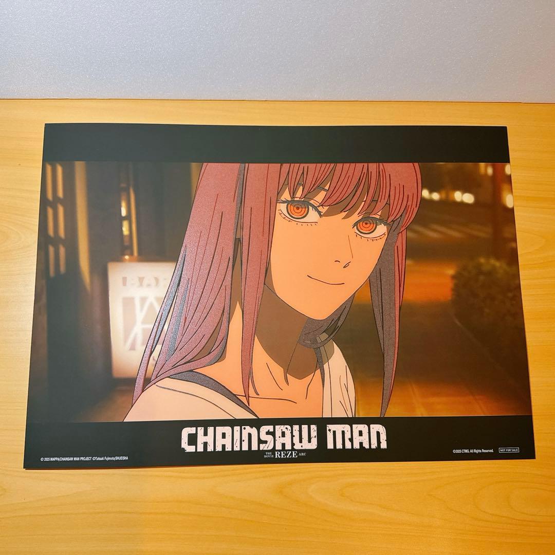台湾限定☆2点セット 劇場版 チェンソーマン A3ポスター レゼ編 マキマ 特典