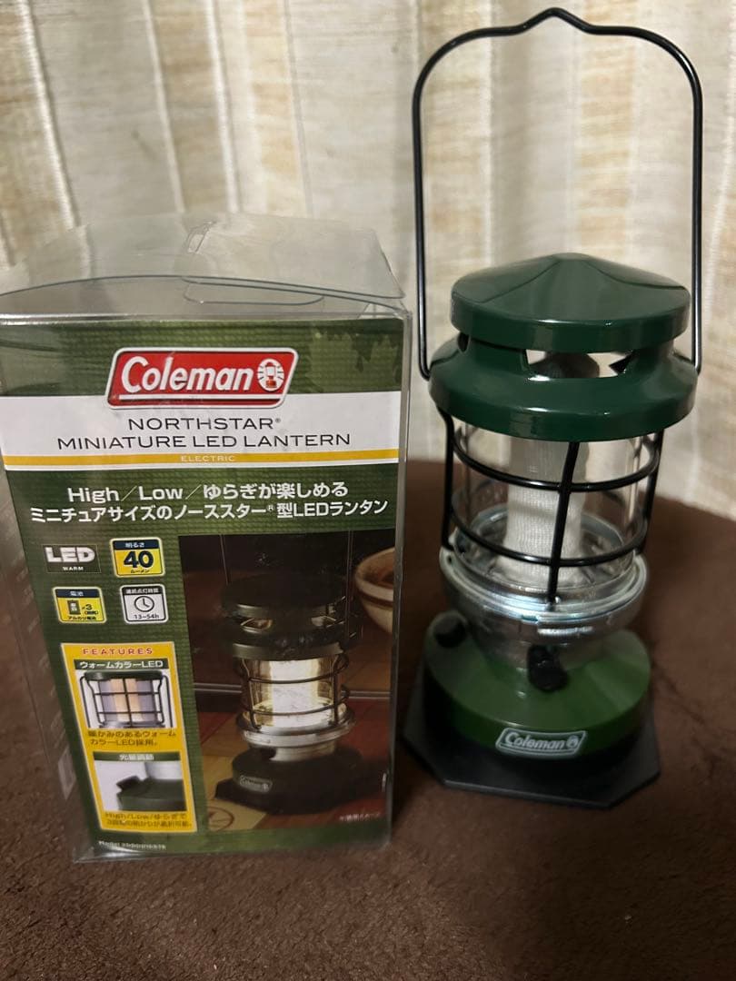 コールマン　ノーススター　ミニチュアLEDランタン