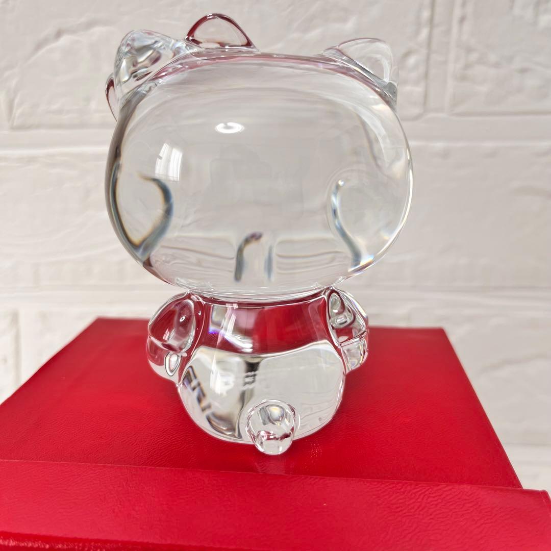 【人気✨未使用】Baccarat ハローキティ　クリスタルフィギュア　限定品