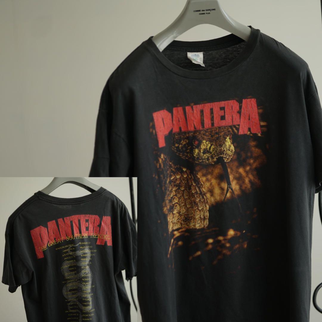 pantera ビンテージ tシャツ L パンテラ メタル 古着 黒