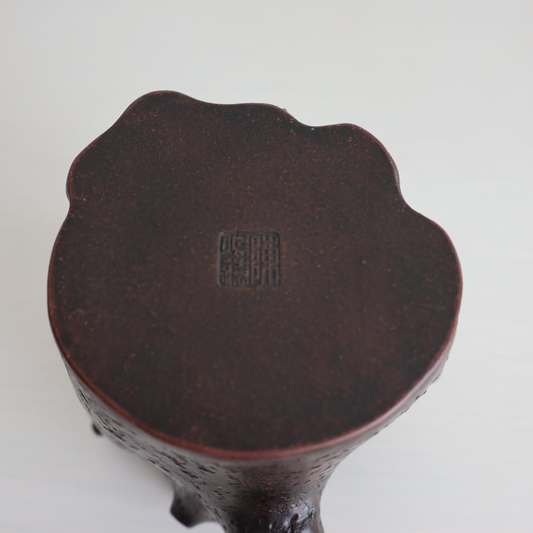 石彫刻花瓶 紫砂筆筒 ⻲型硯 まとめ売り