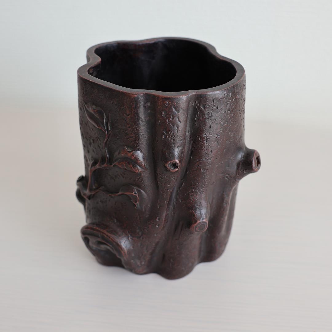 石彫刻花瓶 紫砂筆筒 ⻲型硯 まとめ売り