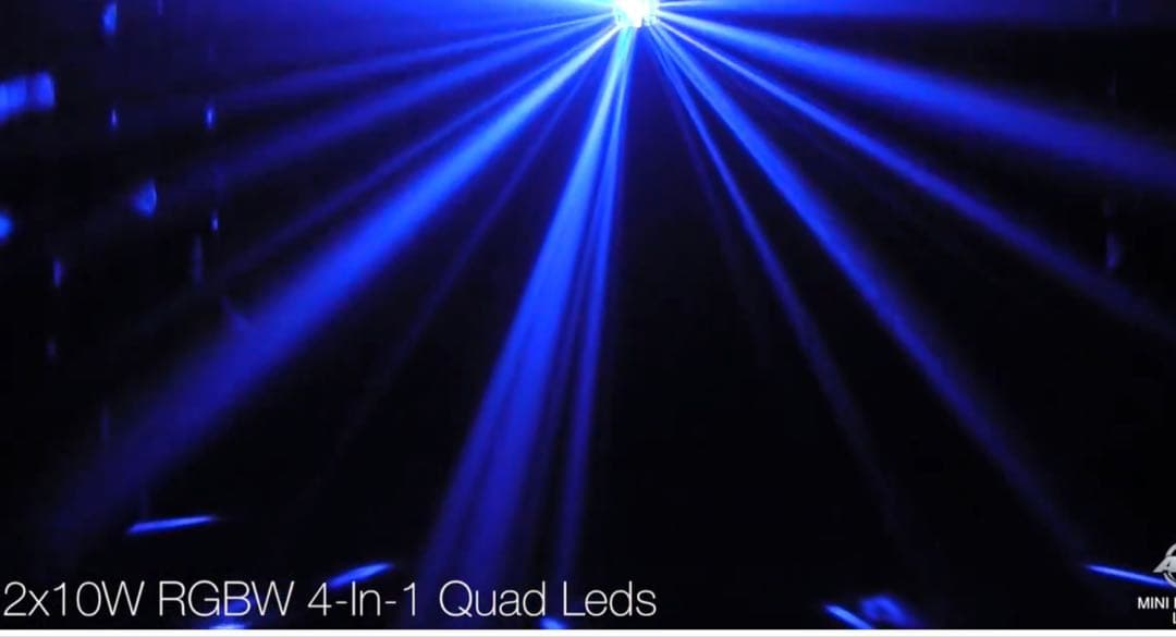 【美品】ADJ MINI DEKKER LZRムーンフラワーエフェクト レーザー