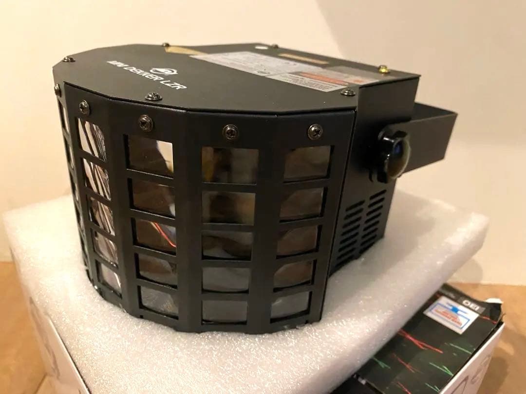 【美品】ADJ MINI DEKKER LZRムーンフラワーエフェクト レーザー