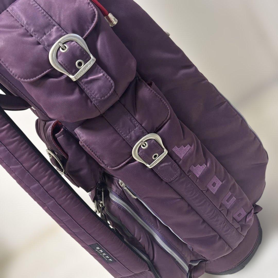 ONOFF オノフ キャディバッグ 9.0型 パープルキャディバッグ