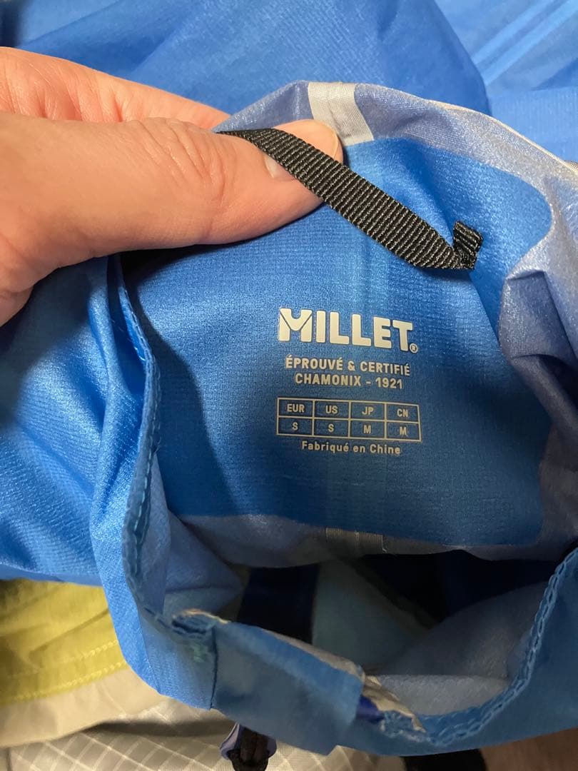 ミレー　ティフォンファントムファストジャケット