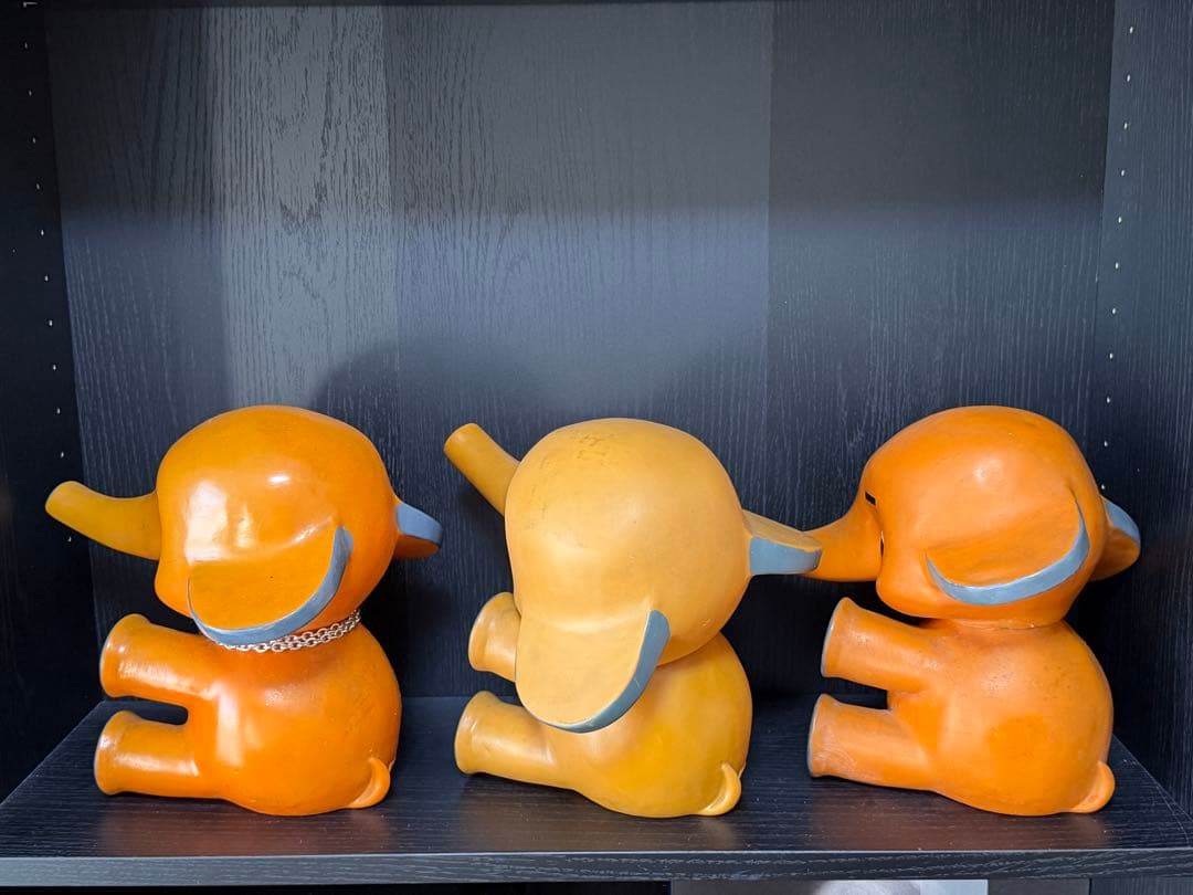 原*誠様 サトー製薬 サトちゃん 　レア 希少 ソフビ 人形 3体セット 大：約