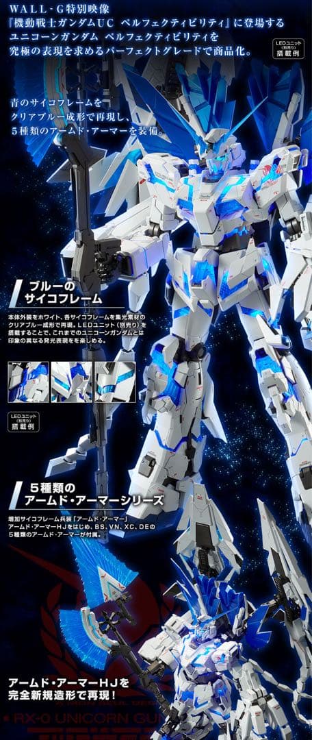 PG 1/60 ユニコーンガンダム ペルフェクティビリティ 新品未組立