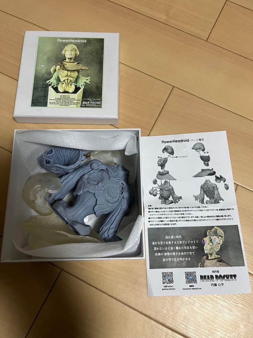 フラワーヘッドロイド　ガレージキット