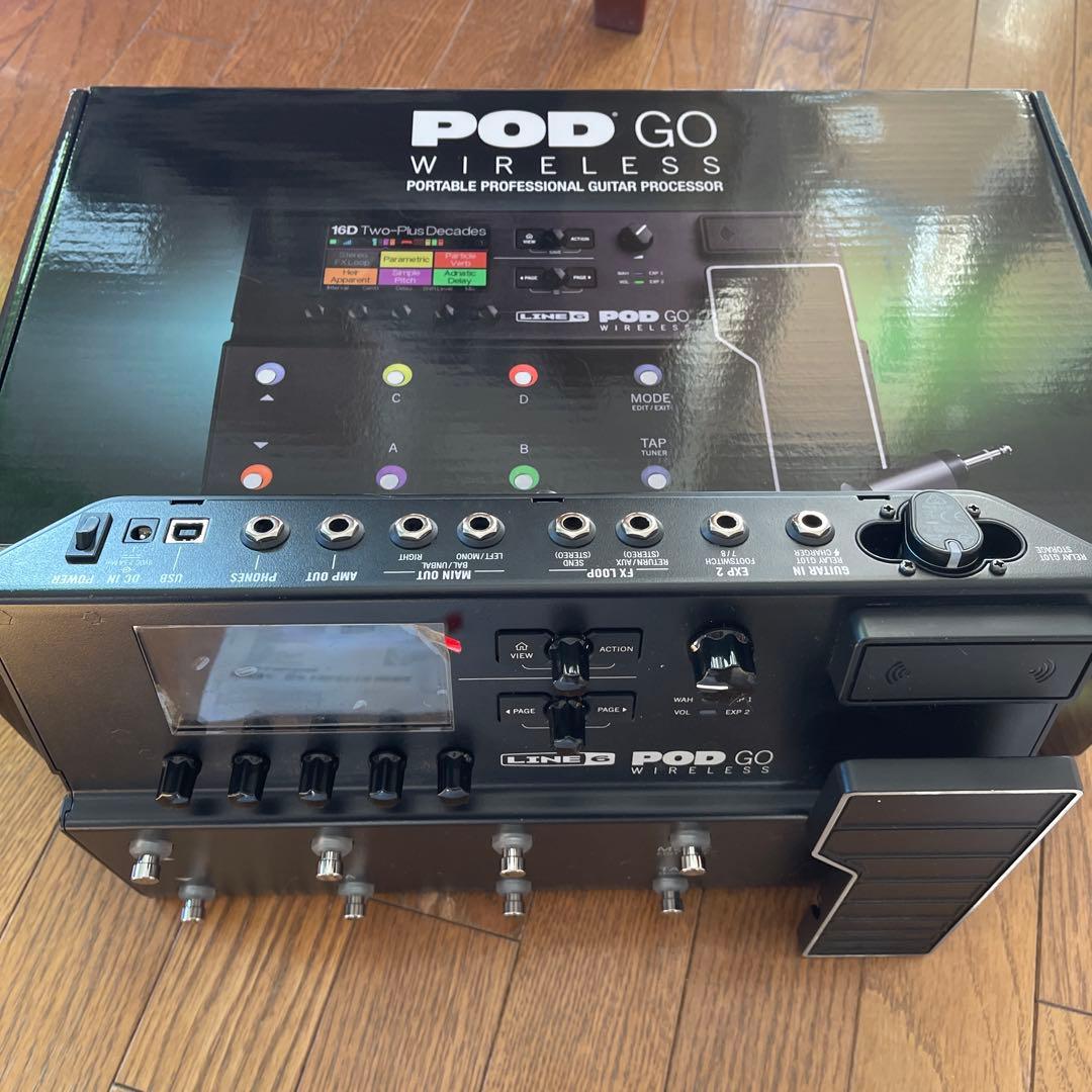 LINE6 POD GO Wirelessワイヤレス　美品