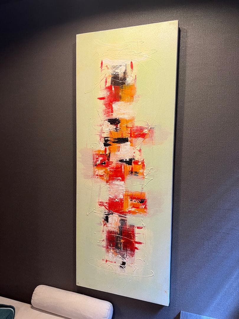 モダンアート　抽象画　北欧　アートパネル　油絵