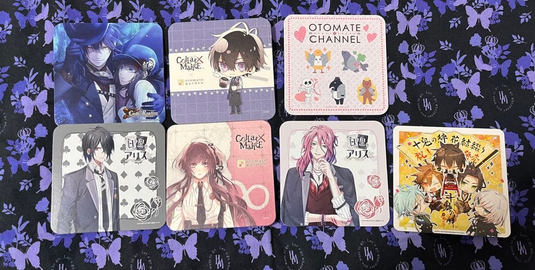 オトメイト カフェ ガーデン コースターセット 約30枚