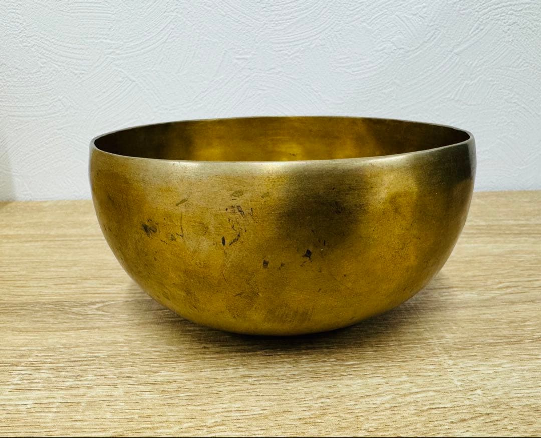 アマナマナのチベット・シンギングボウル金（小）　品質保証書付き