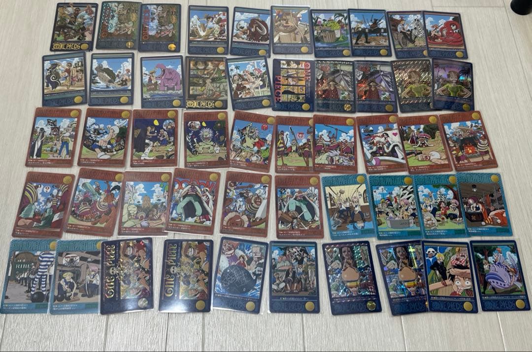 全キラ2種の186枚 コンプリート ワンピース ビジュアルアドベンチャー