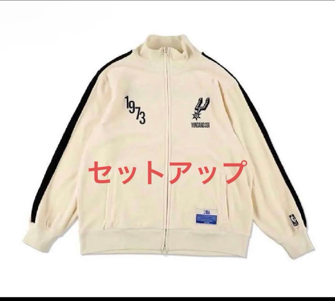 サンアントニオ・スパーズ WINDANDSEA ベロアセットアップ