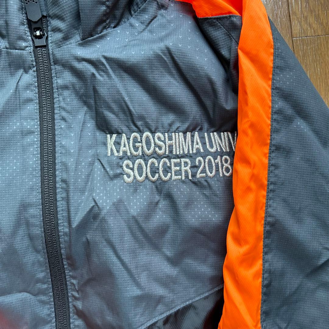 【大特価】鹿児島大学学友会サッカー部　ウィンドブレーカー【背番号10】