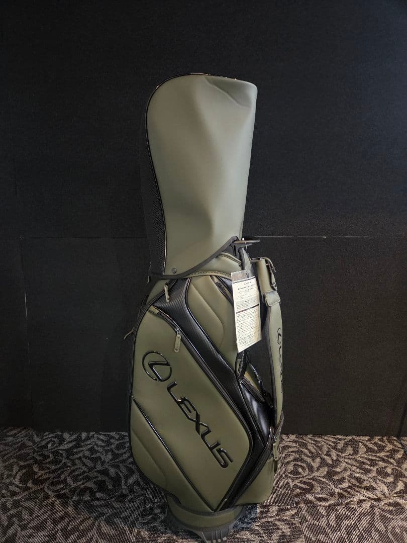 レクサスLEXUS キャディバッグ オリーブグリーンLexus×Admiral