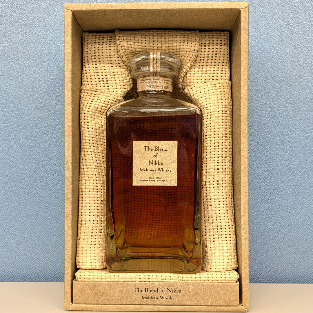 ニッカ　ザ・ブレンドオブニッカ　660ml 45%　特級　従価税　未開栓箱あり③
