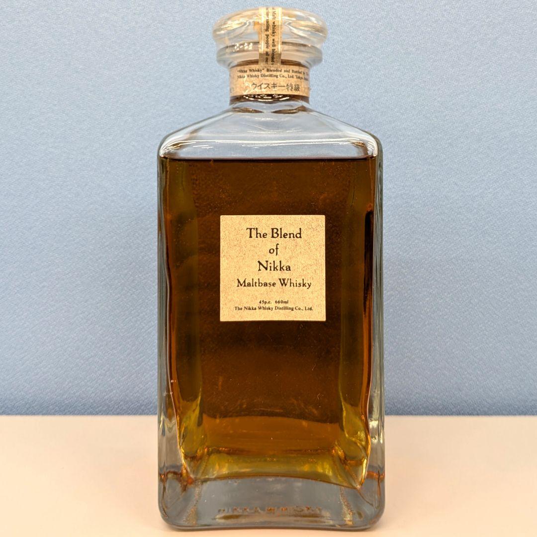 ニッカ　ザ・ブレンドオブニッカ　660ml 45%　特級　従価税　未開栓箱あり③