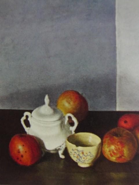 岸田　劉生、【静物】、年代物、希少画集画、状態良好、新品高級額装付