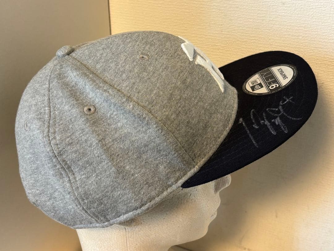 コラボ/阪神タイガース/限定/キャップ/帽子/ニューエラ/スウェット/グレー/紺