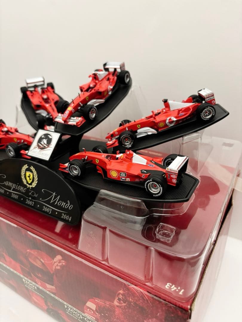 ホットウィール 1/43 フェラーリシューマッハ チャンピオンシップコレクション