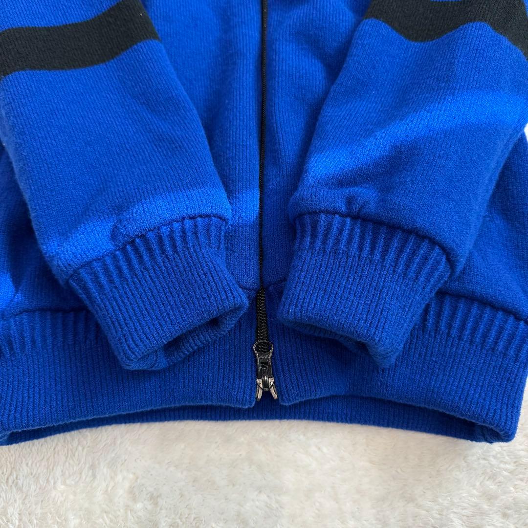 メリオダス　　【パーリーゲイツ】　美品ジジャケット　ブルー　サイズ4 蓄熱