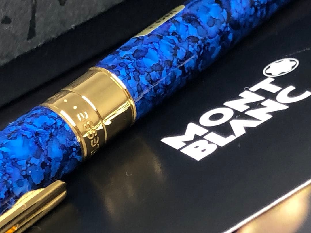 ⭐️モンブラン⭐️幸運パワー美の頂点ラピスデザイン入手困難逸品⭐️ノブレス・ドウエ金装