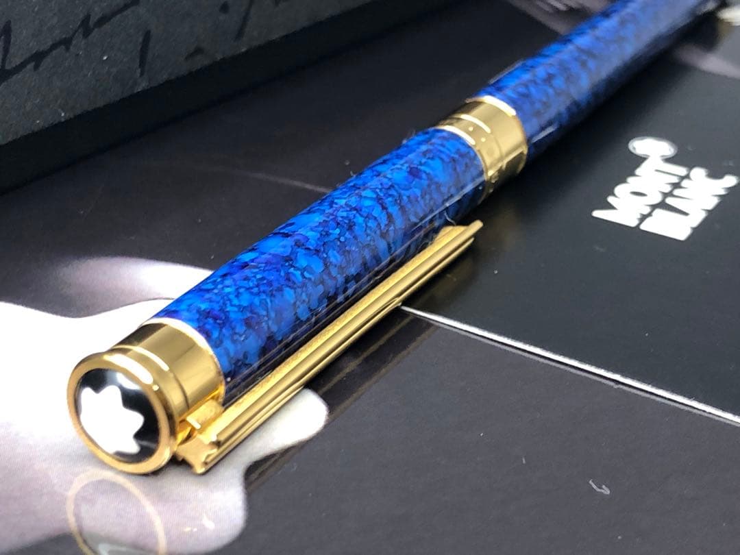 ⭐️モンブラン⭐️幸運パワー美の頂点ラピスデザイン入手困難逸品⭐️ノブレス・ドウエ金装