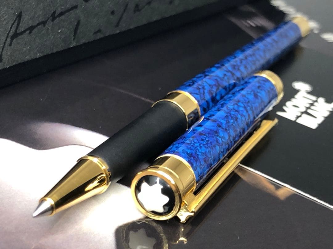 ⭐️モンブラン⭐️幸運パワー美の頂点ラピスデザイン入手困難逸品⭐️ノブレス・ドウエ金装