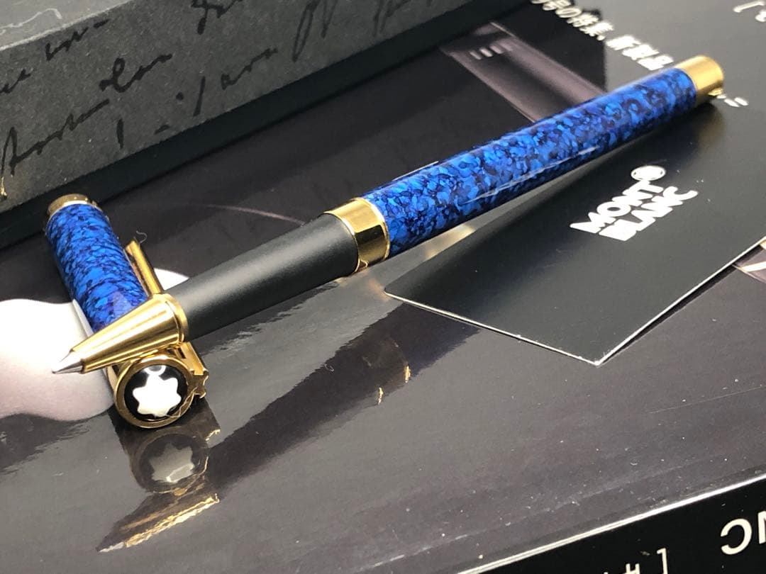 ⭐️モンブラン⭐️幸運パワー美の頂点ラピスデザイン入手困難逸品⭐️ノブレス・ドウエ金装