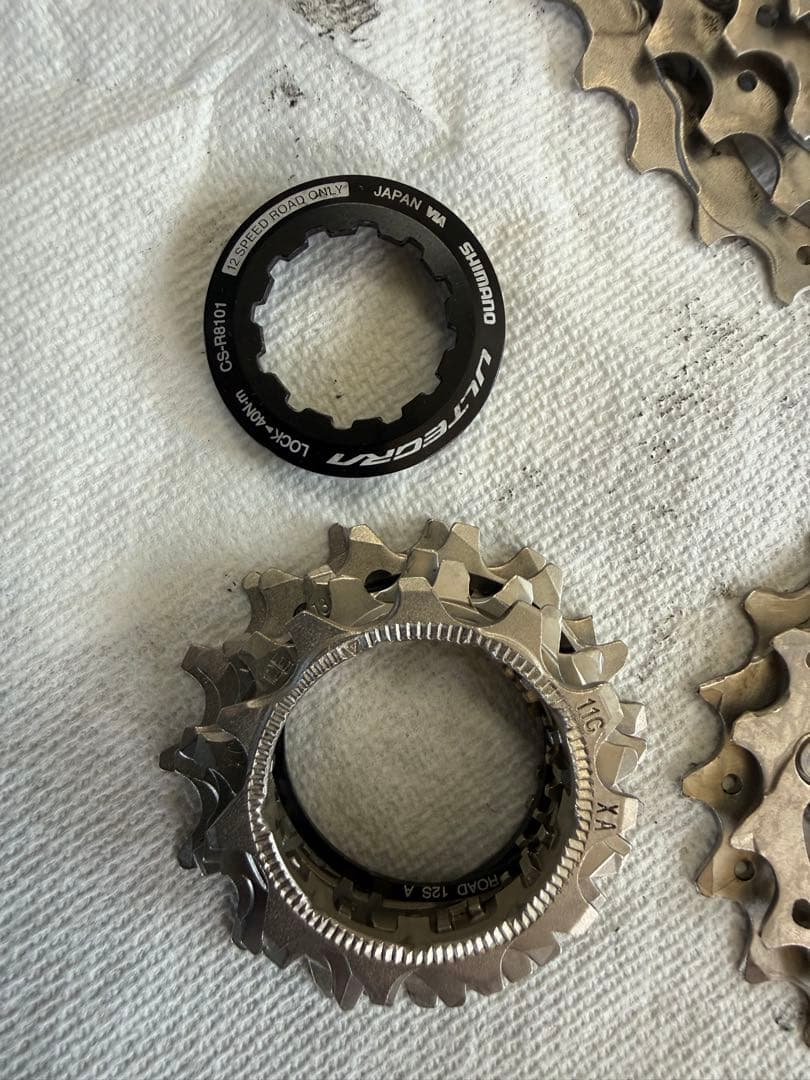 [ULTEGRA] CS-R8101-12 カセットスプロケット 12S