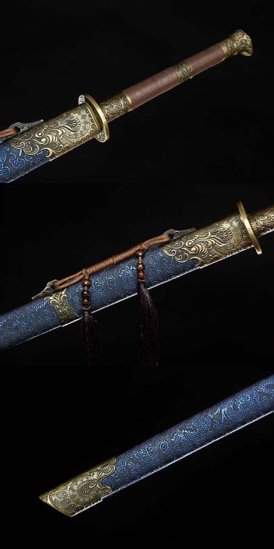 キリン戦戦刀-高性能マンガン鋼 古兵器   武具　刀装具　日本刀　模造刀 居合刀