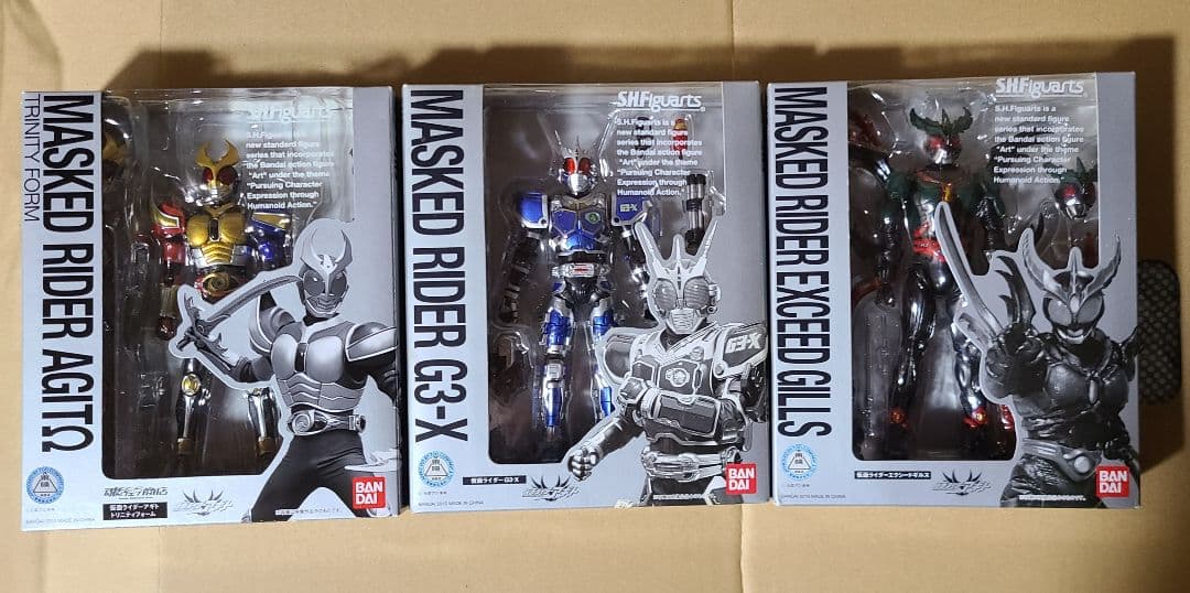 S.H.Figuarts 仮面ライダーアギト 3点セット
