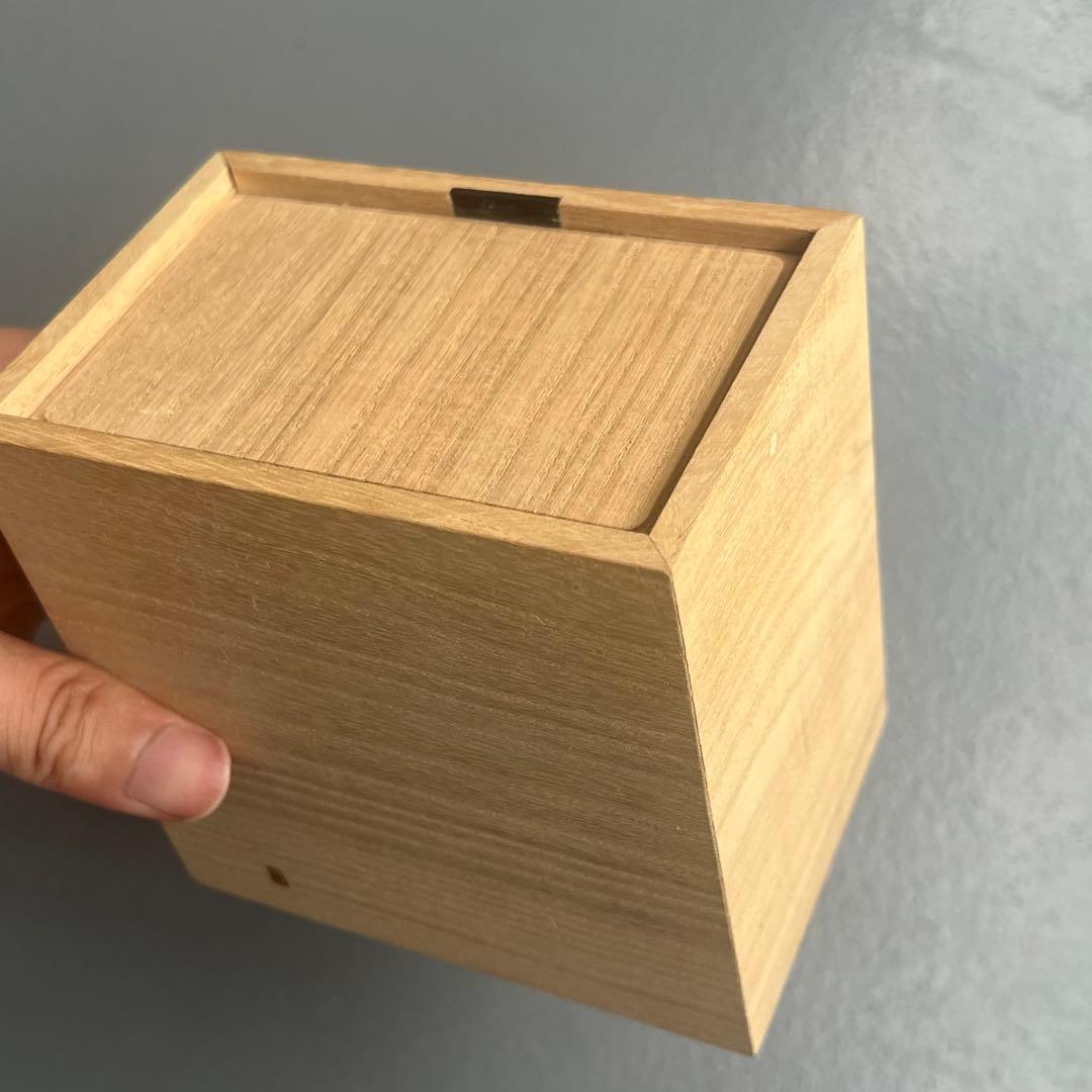 756.彫刻雲足長方 盆栽鉢 植木鉢 10.2*7.2*4.4cm