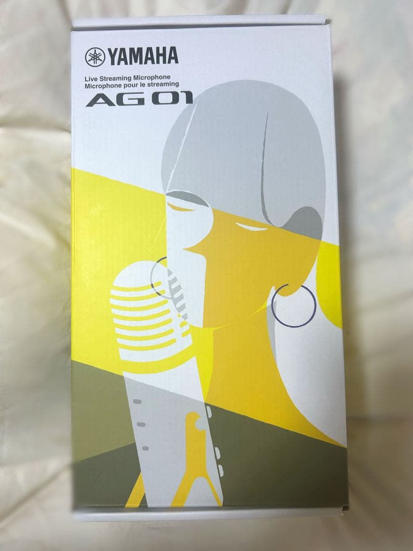 YAMAHA AG01 コンデンサーマイク ホワイト