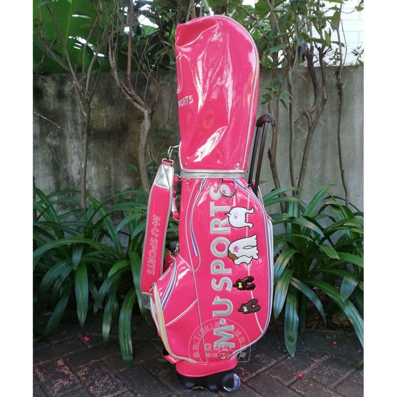 ゴルフバッグ女性防水耐摩耗性ラウンドバッグボールバッグローラタイパーバッグ