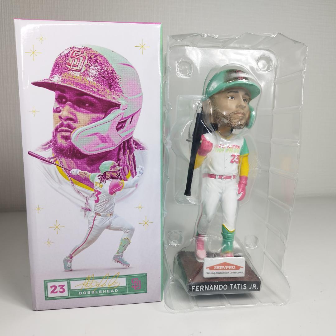 タティス jr ジュニア シティコネクト ボブルヘッド 新品 フィギュ IObS