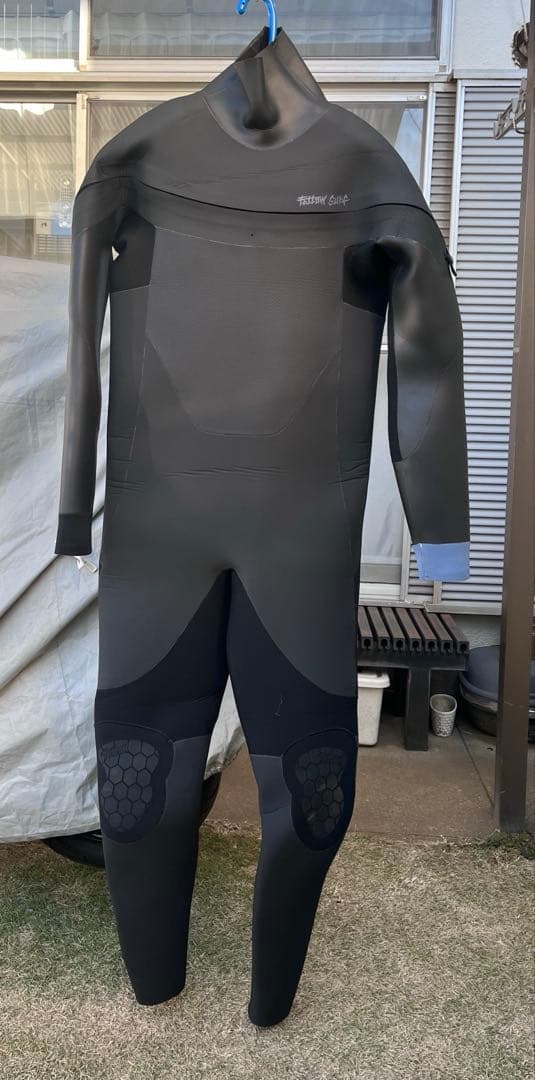 美品　5×3㎜セミドライ　ロングチェストジップ　XXLB