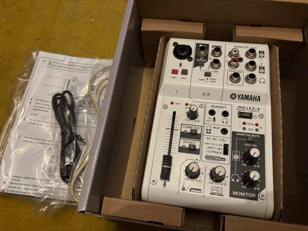 m*a様 オーディオミキサー AG03