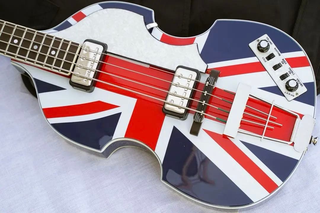 ベース Hofner Limited HCT 500/1 Union Flag