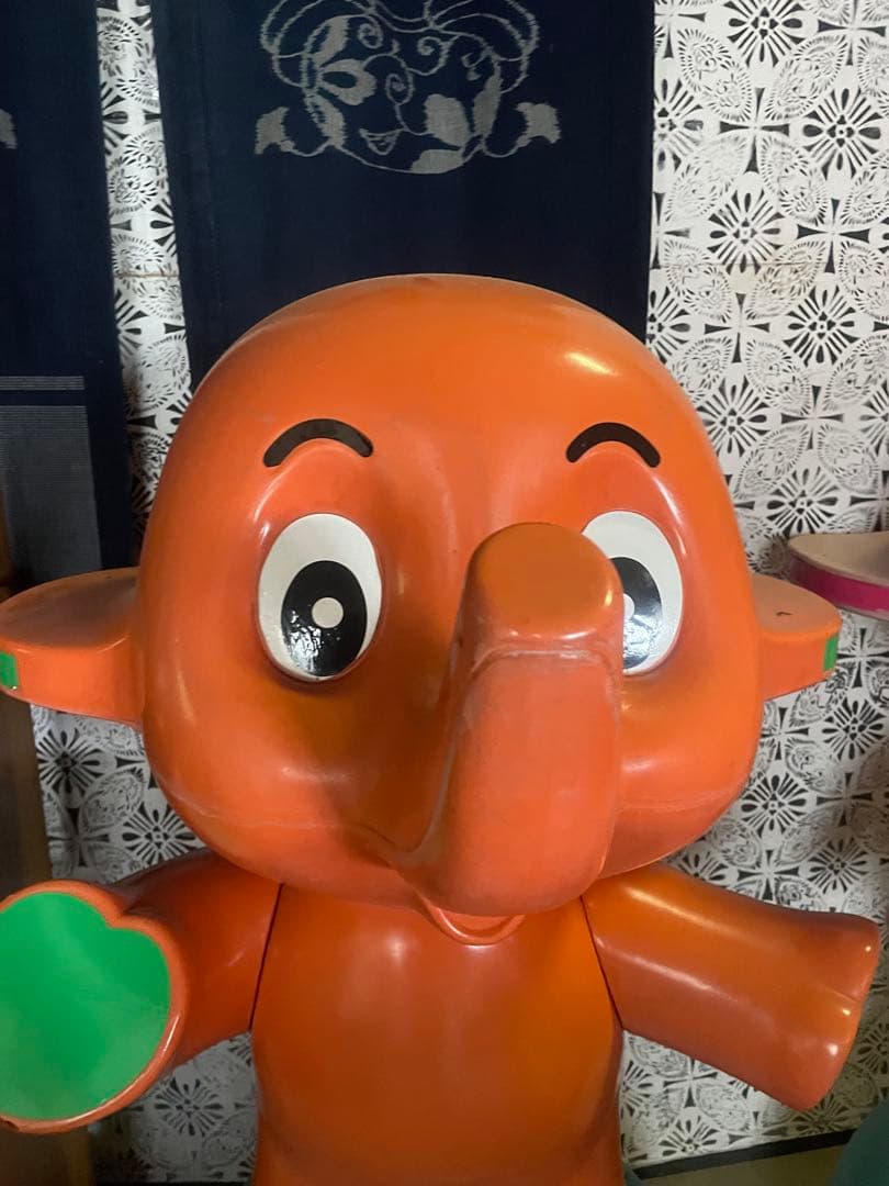 佐藤製薬　サトちゃんとサトコちゃんセット　身長95cm 当時物 昭和レトロ店舗用